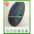 3,50-8 4,00-8 rueda de goma neumática con patrón de tacos para carretilla, rueda de aire con WB6400